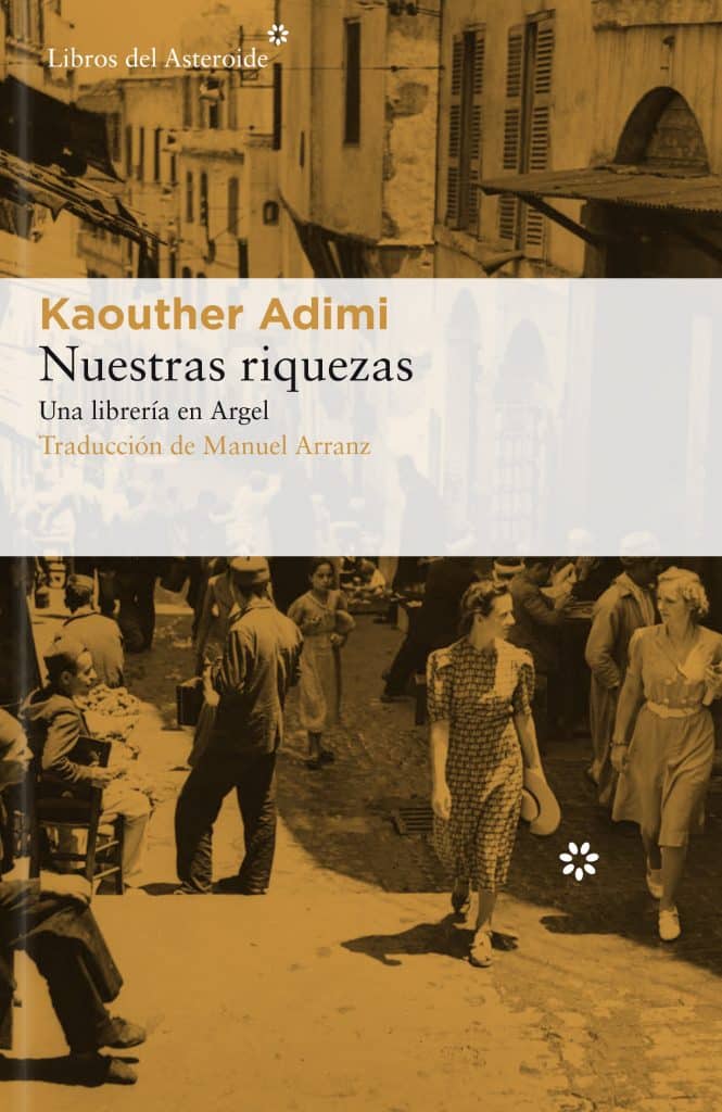 portada Nuestras riquezas una librería en Argel